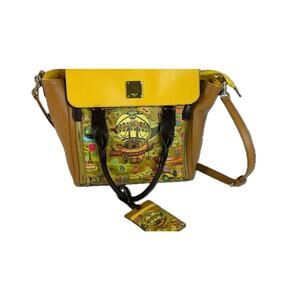 BRERA AROUND THE WORLD IN 80 DAYS SATCHEL BAG